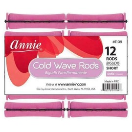 3 Packs of Annie Cold Wave Rods (Short) #1109 6Pcs/Pack