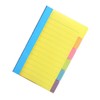 Operitacx Notebook Grocery List Notepad Notes Sticky Yellow Notepad Sticky