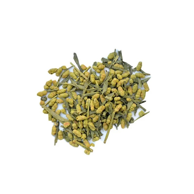 Masubuchi Organic Japanese Genmaicha Matcha Blend Green Tea 2.4 oz