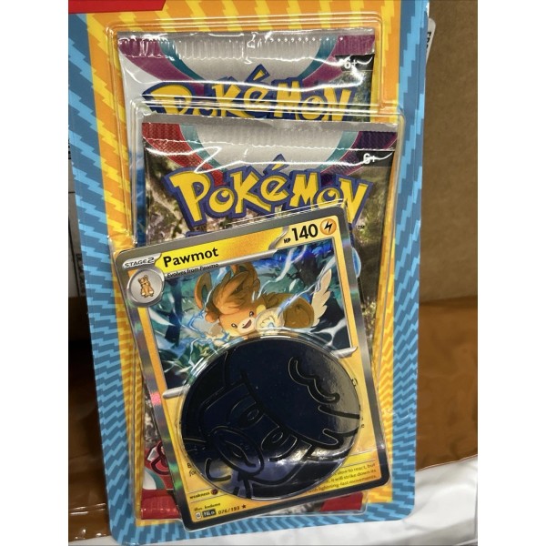 Pokémon TCG Blister 2 Booster Packs with Pawmot Card and