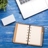 RNHDLY Notebook A7 Small Notebook, Mini Notebook 6 Ring Binder