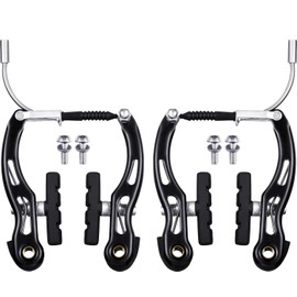 NM SELECT Bike V Brake Set Universal V Brake Front Rear Set Mountain Bike Brake Caliper Replacement for Most Bicycle, Road Bike, MTB, BMX