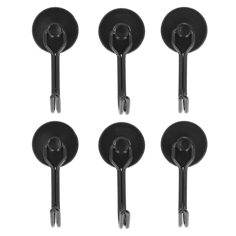 6Pcs Magnetic Hook 180° Rotation 0‑8kg Strong Neodymium Magnet for