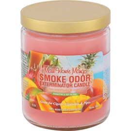 Smoke Odor Exterminator 13oz Jar Candle, Maui Wowie Mango