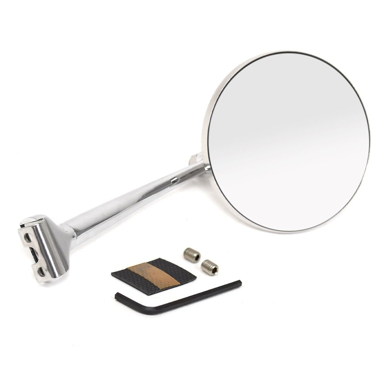 Peep Mirror 4 Inch With Extended Arm Driver Side Or