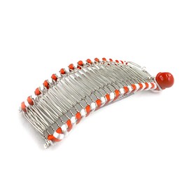 Holiday Banana Clip for Fine Thin Hair - No Pressure, No Pain, Add Volume w/ Comfy Ponytails, UpDo Styles in Seconds (Medium w/Ball Closure)