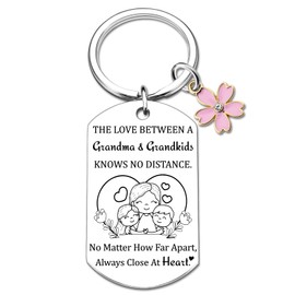 Ibiwe Grandma Birthday Gifts Keychain Best Grandma Gifts From Grandkids Granddaughter Grandson Gift From Grandma’s Mothers Day Gift for Grandmother Gigi