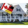 2×3 FT German Canada Friendship Flag,Medium 60×90 CM Germany Canadian