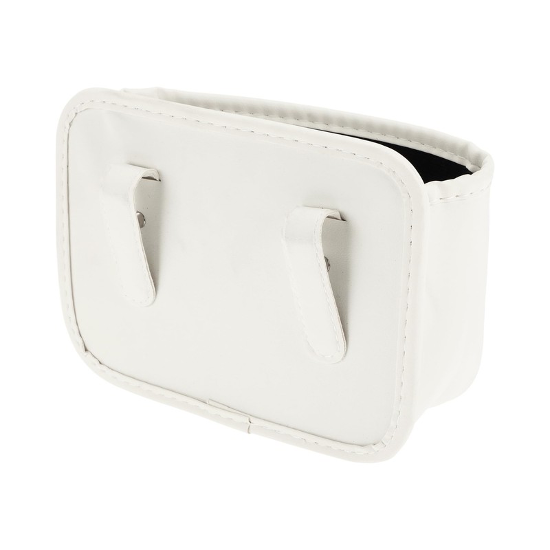 A ABSOPRO Car Trash Can Portable and Hanging 8.3" Length
