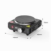 SIC Portable Electric Stove with Single Plate Portable Hob Cast