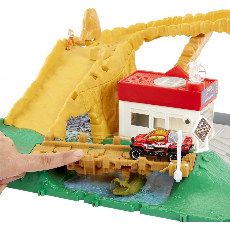 Matchbox Action Drivers Playsets with a Vehicle in 1:64 Scale