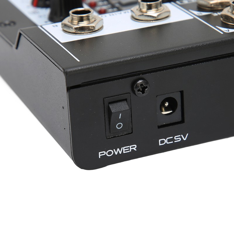 10 Channel Mixer Low Noise Stereo Line Mixer with 2