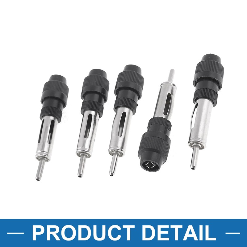 A ABSOPRO Radio AM/FM Antenna Adapter Male Connector Metal (Set