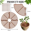 SGYUNQ Plant Pot Grid Soil Protector Covers Cuttable Flower Protector