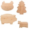 Set of 2 Chopping Boards, Breakfast Boards, Certified According to