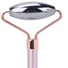 3 in 1 Rose Quartz Face Roller Massager Germanium Facial