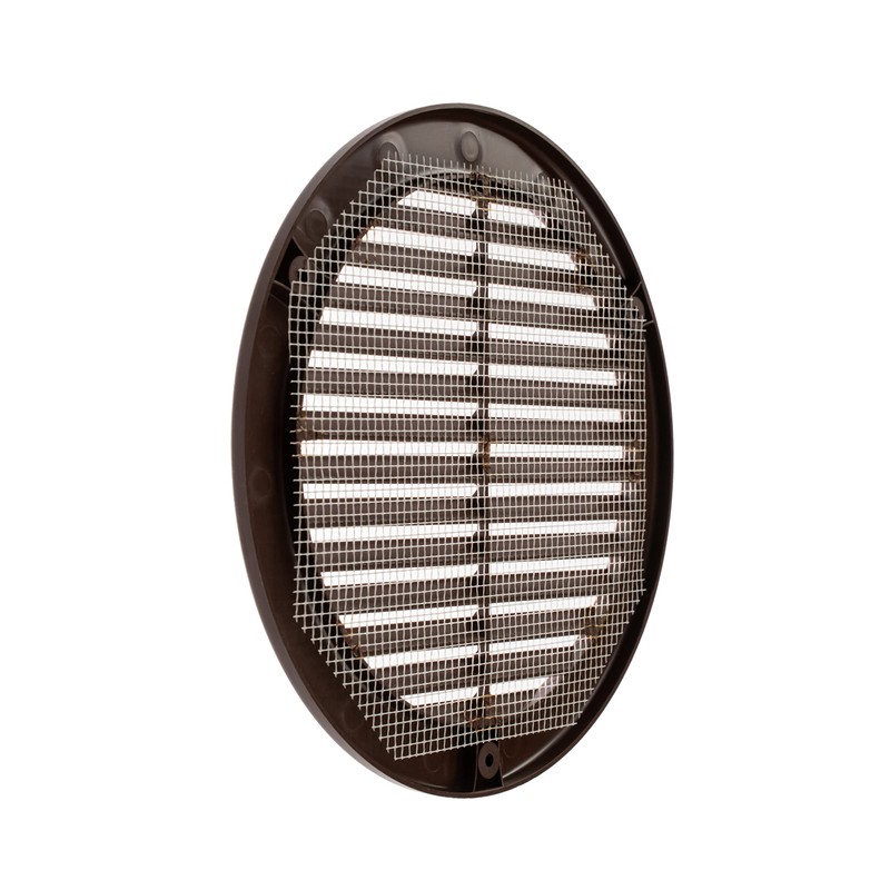 Vent Systems 6" Inch (Opening Dimensions) Brown Soffit Vent Cover