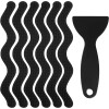 Saltnlight 24PCs Bath Tub Shower Stickers Anti Slip Grip Strips