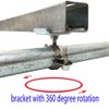 8 Pack Strut Clamp; Universal Strut Clamps for Rigid Conduit