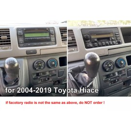 Vorally CarPlay For 2004-2019 Toyota Hiace Android 13 Car Radio Stereo 4+64GB GPS Navi