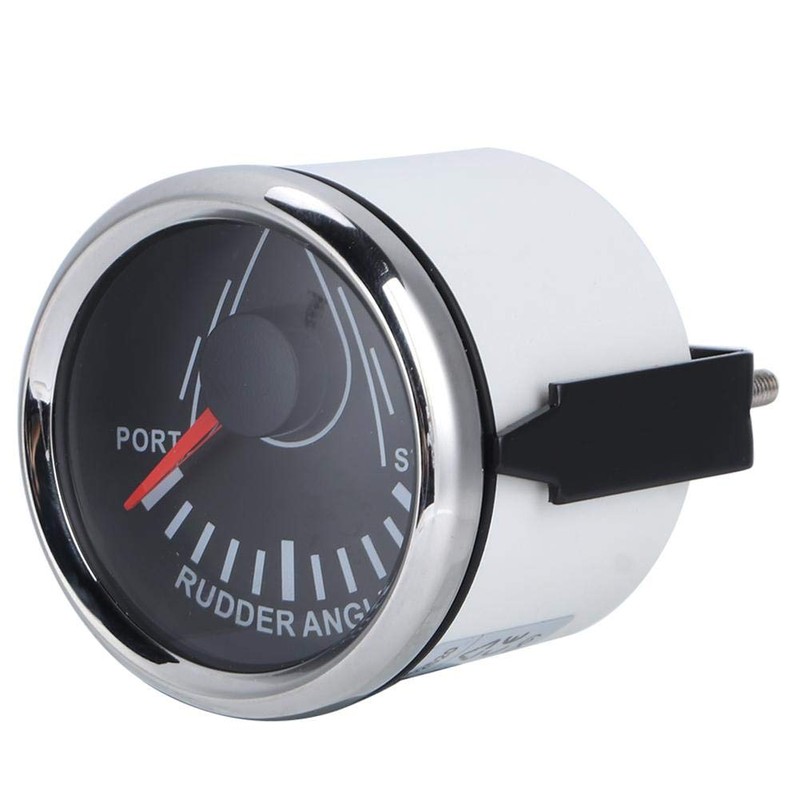 Rudder Angle Indicator, 52mm Boat Rudder Angle Gauge 0 190