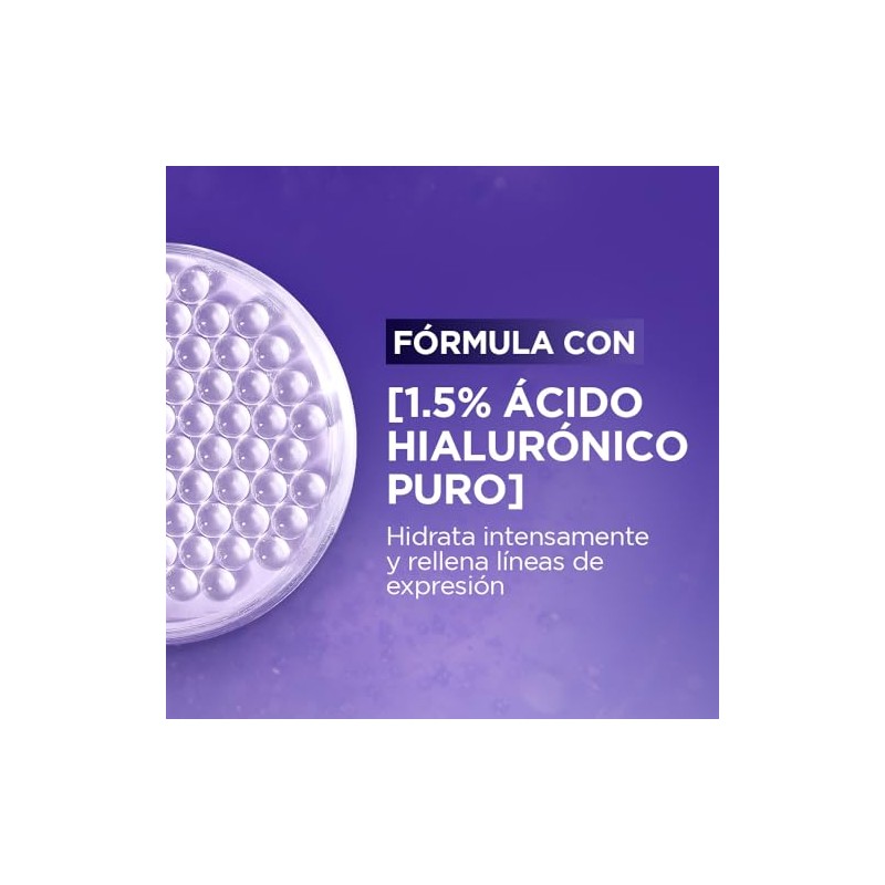 LOreal Paris Revitalift Ácido Hialurónico Crema de Ojos, Hidrata Intensamente