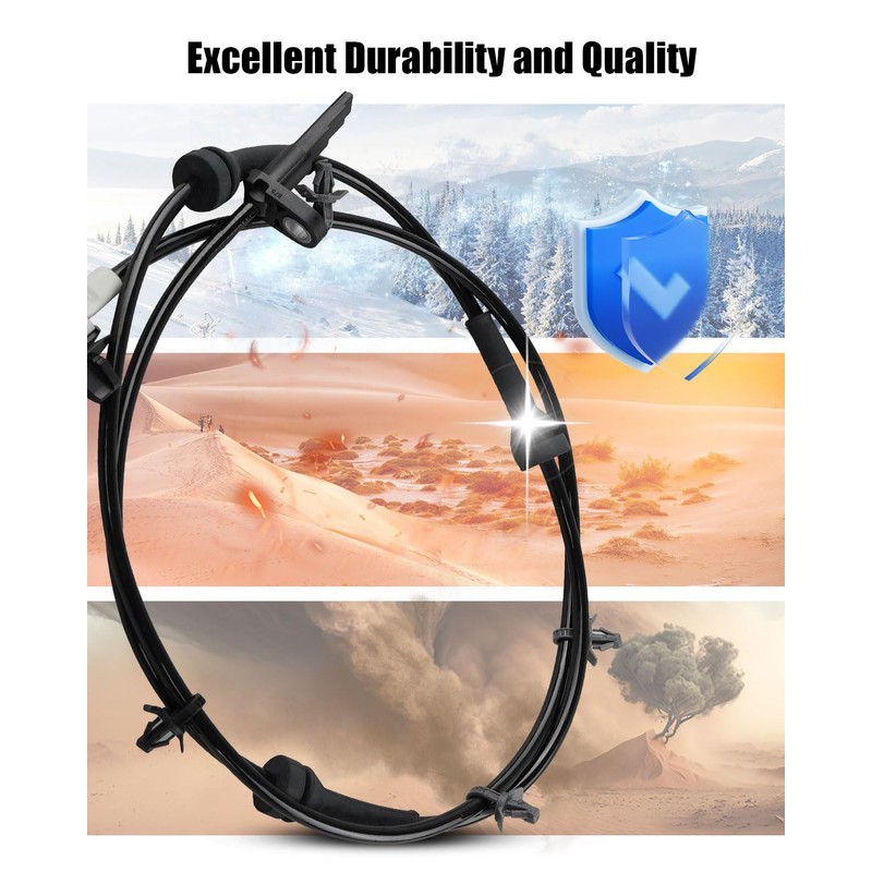 4Pcs ABS Wheel Speed Sensor Fit for Nissan Altima 2007-2012
