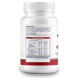 NAIMA Complejo B 90 Cápsulas | Vitaminas B1, B2, B3, B5, B6, B7, B9 y B12 | Apoyo al Metabolismo Energético y Sistema Nervioso | Energía y Bienestar D