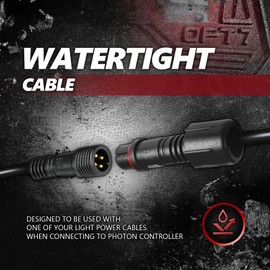 OPT7 10ft Extension Wire 2pc for Photon RGB Rock Lights