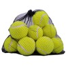 Atoz 03268 Tennis Balls in Net Bag, Yellow, 13 x