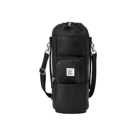 Petunia Pickle Bottom - Viva Cross-Body - Water Bottle Holder - Pockets Perfect For Your Keys, Wallet and Other Essentials - Ebony