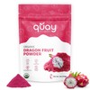 Quay Naturals Organic Dragon Fruit Powder, Pink, 4oz, Freeze-Dried, Non-GMO,