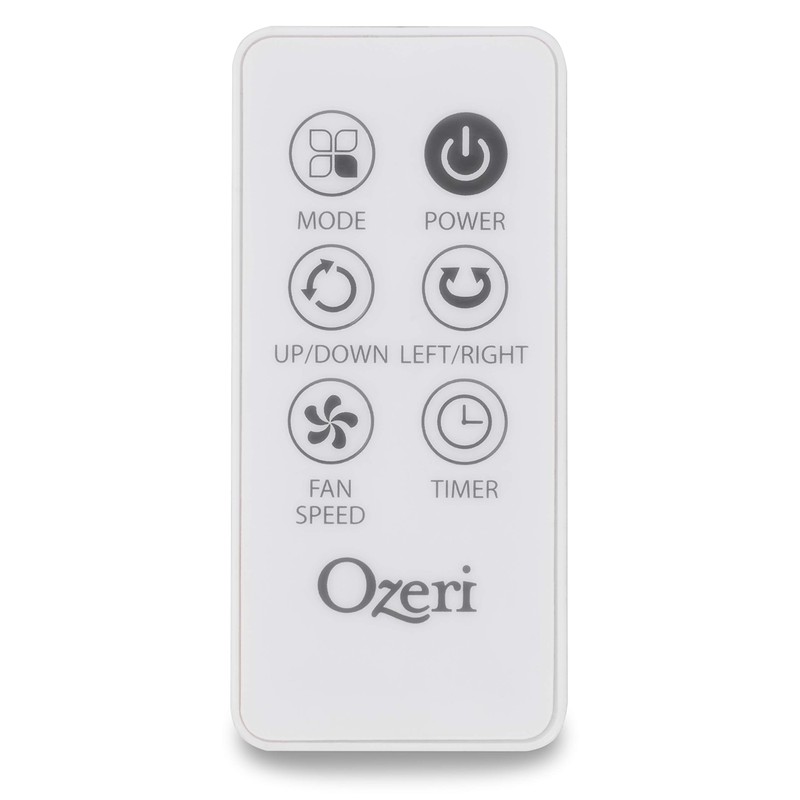 Ozeri 360 Duo Tower Fan, with Dual Oscillation