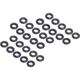 Audiofan O-Ring Fluorine Rubber Sealing Gasket Outer Diameter 0.3 x 0.2 inch (8 mm) Inner Diameter x 0.2 inch (4 mm) x Width 0.1 inch (2