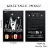 Red Press on Nails Short Square Fake Nails Glossy Full