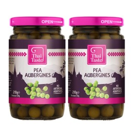 Thai Taste Pea Aubergines 210g - Pack of 2