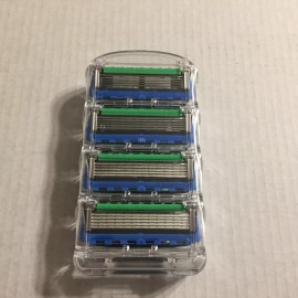 Gillette Proglide Plus 5 Blade Razor Cartridge Refills, 4-Count