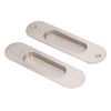 Sliding Door Handles Set Smoothing Surfaces Aluminum Alloy Closet Door