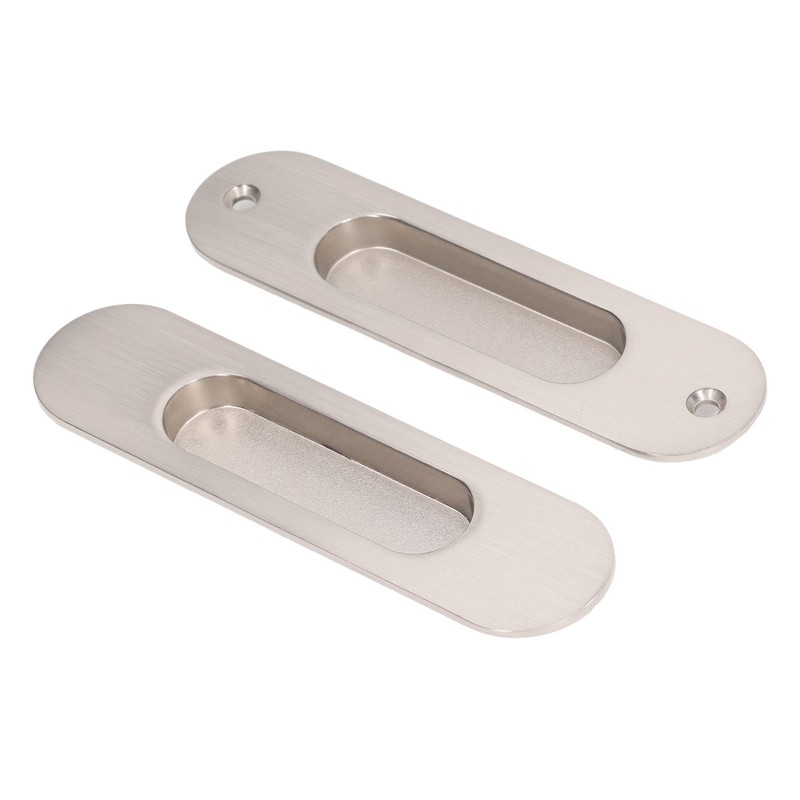 Sliding Door Handles Set Smoothing Surfaces Aluminum Alloy Closet Door