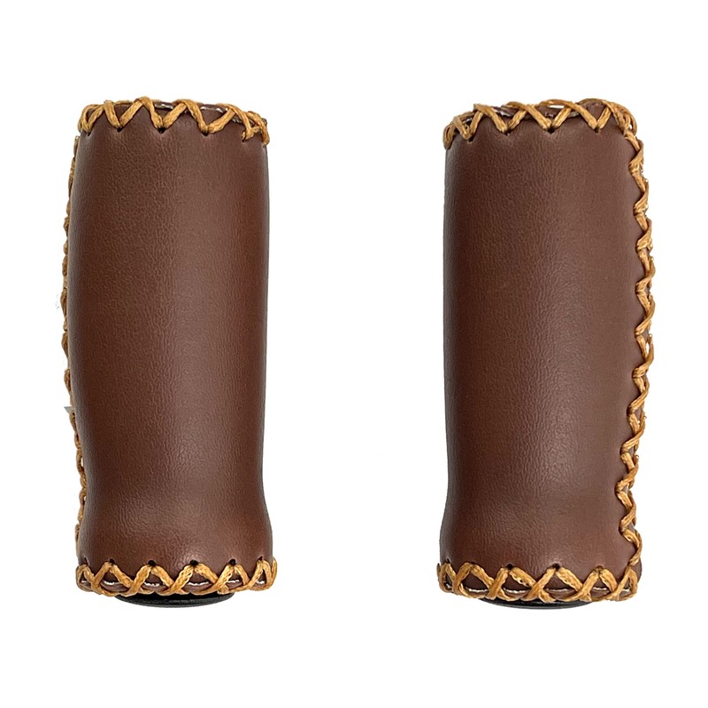 VELO VLG-617-2A Bicycle Grip, Barrel Grip, Brown, 3.6 inches (92