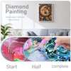 JOASURA Moon Diamond Painting Kits for Adults,DIY Diamond Art Painting