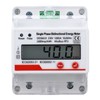 Electricity Meter 4P LCD Display Multifunctional RS485 Single Phase Bidirectional