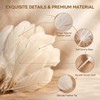 100PCS White Goose Feather 6-8inch Mixed Jewelry Making Crafts Swan
