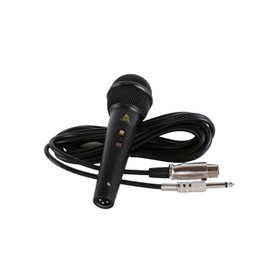 Martin Ranger DM68PRO Dynamic Vocal Microphone with XLR Cable, Cardioid Handheld Microphone for Karaoke, Performance, Public Speaking, Stage, Recording and Free Table Stand