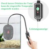 FEDOUR 50W Mini Adjustable Aquarium Heater: Digital Fish Tank Heater