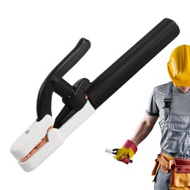 Welding Stinger for Stick,500A Ergonomic Electrode Holder - Copper Plier Clamp for Outdoor Automotive Frame Repairs Sheet Metal Fabrication Pipe Projects