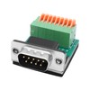 XMSJSIY DB9 Solderless Adapter RS232 D-SUB Serial to 9-pin Port