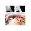 10 Cinta Micropore Para Extensión Pestañas 1x1 Sin Pelusa