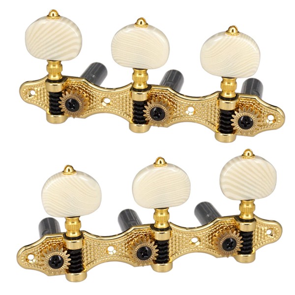 Classical Guitar Tuning Pegs, 2 Plates Classical Guitar Tuning Pegs