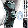 NEENCA Hinged Knee Brace, Knee Support with Side Stabilizers of